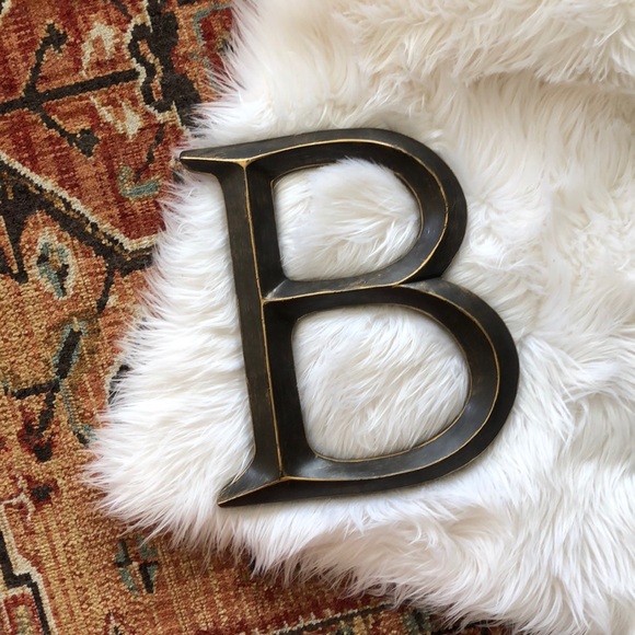 Other - Large letter B wall hanging
